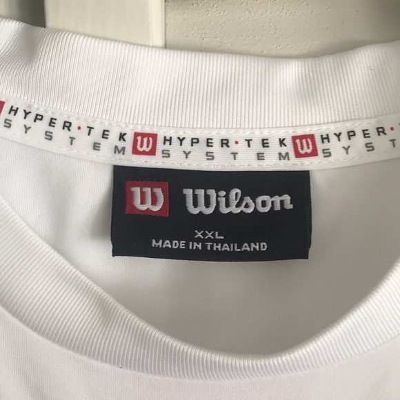 New Mens Wilson Hyper Tek System Long Sleeves Sport Shirt - Picture 2 of 6